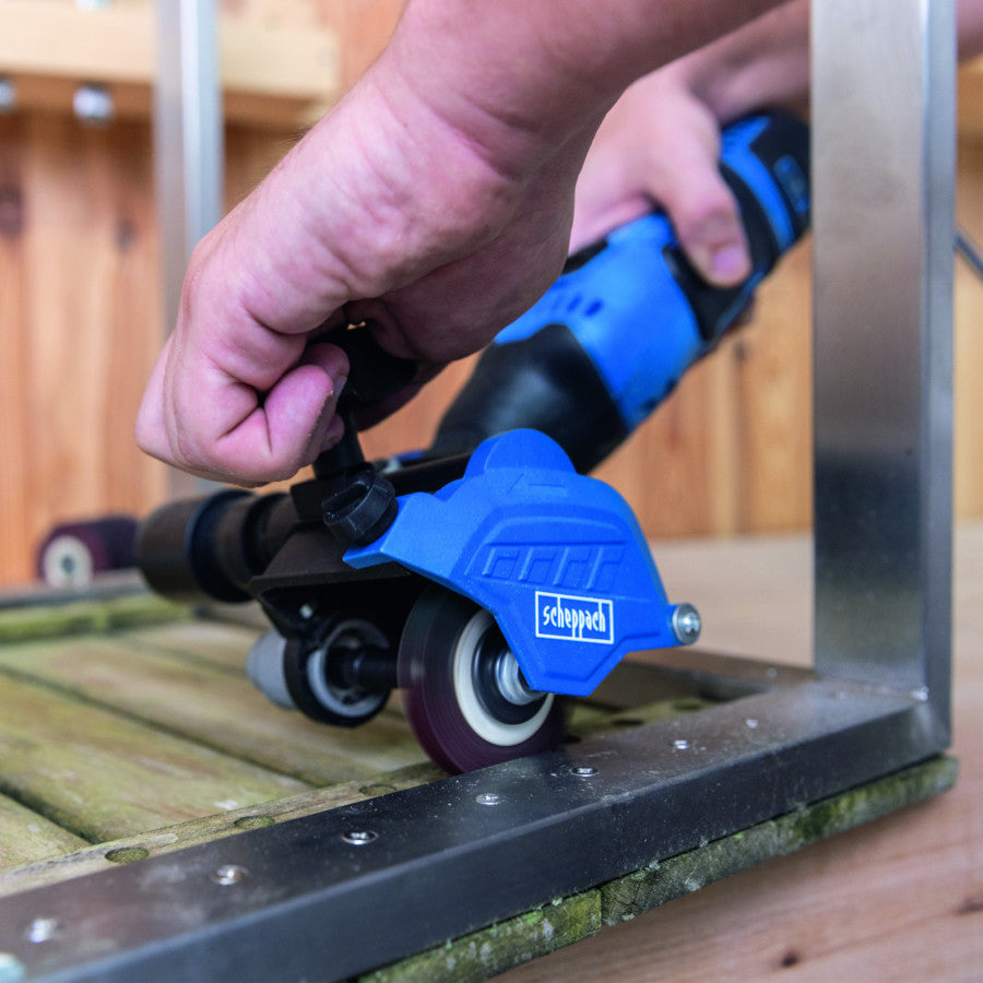 Scheppach MRS500 -  Macchina satinatrice a rullo - 300W