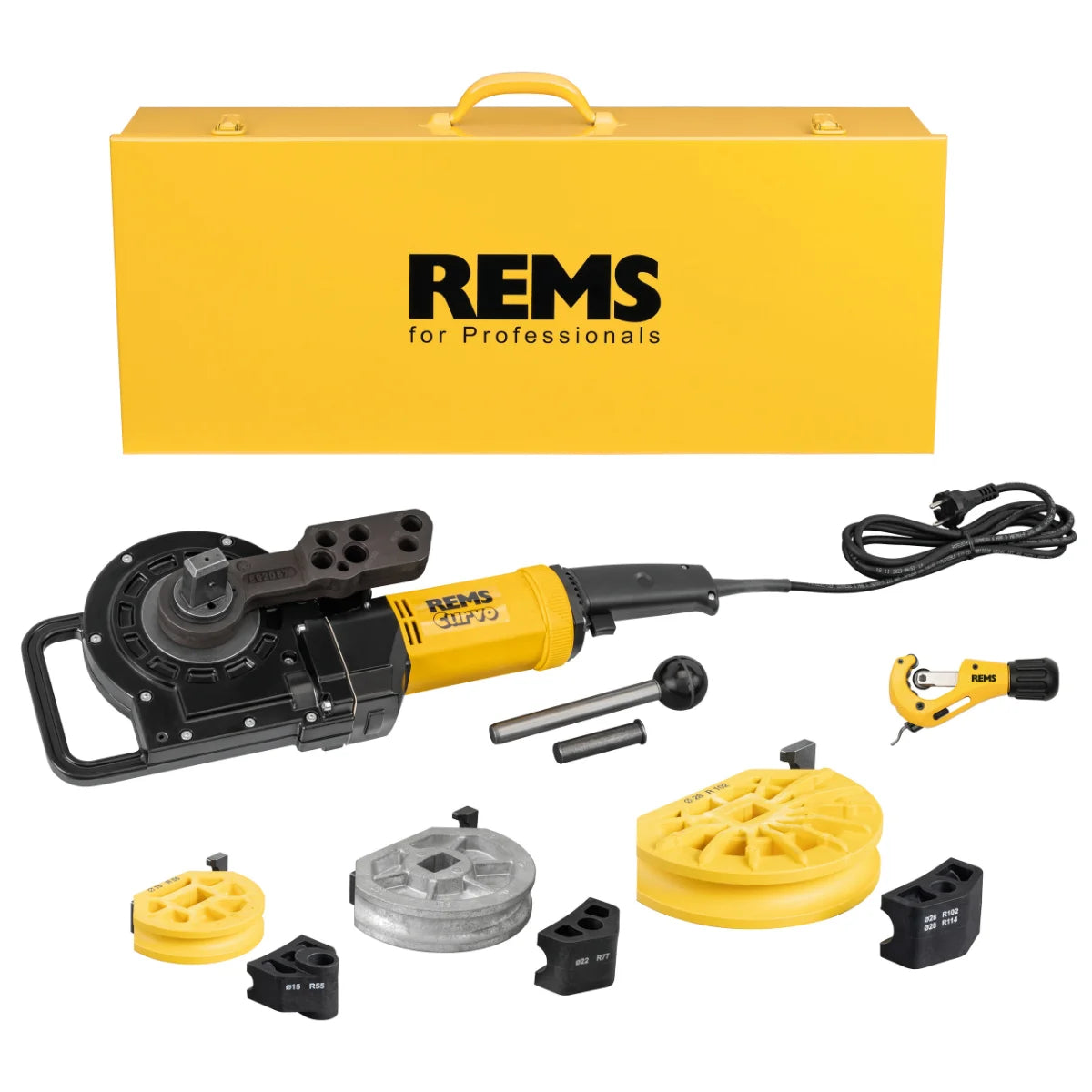 Rems Curvo - Curvatubi elettrico Ø 10 - 40 mm fino a 180°