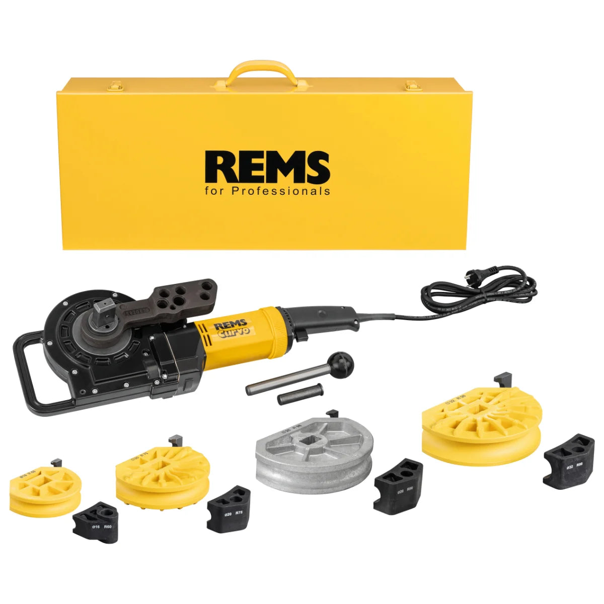 Rems Curvo - Curvatubi elettrico Ø 10 - 40 mm fino a 180°