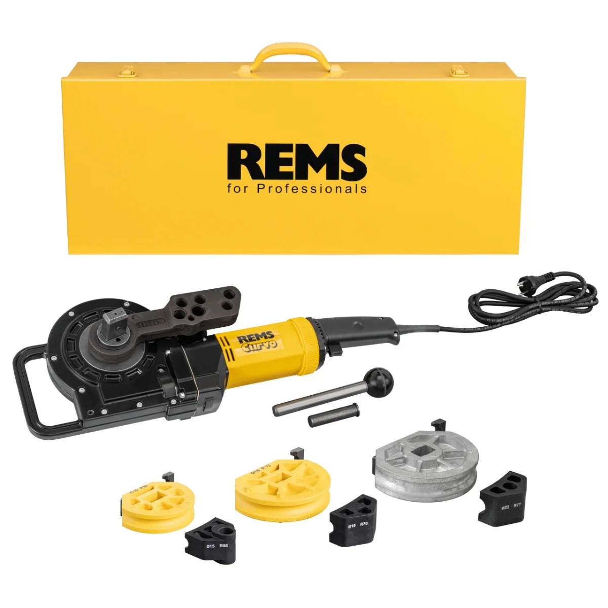 Rems Curvo - Curvatubi elettrico Ø 10 - 40 mm fino a 180°