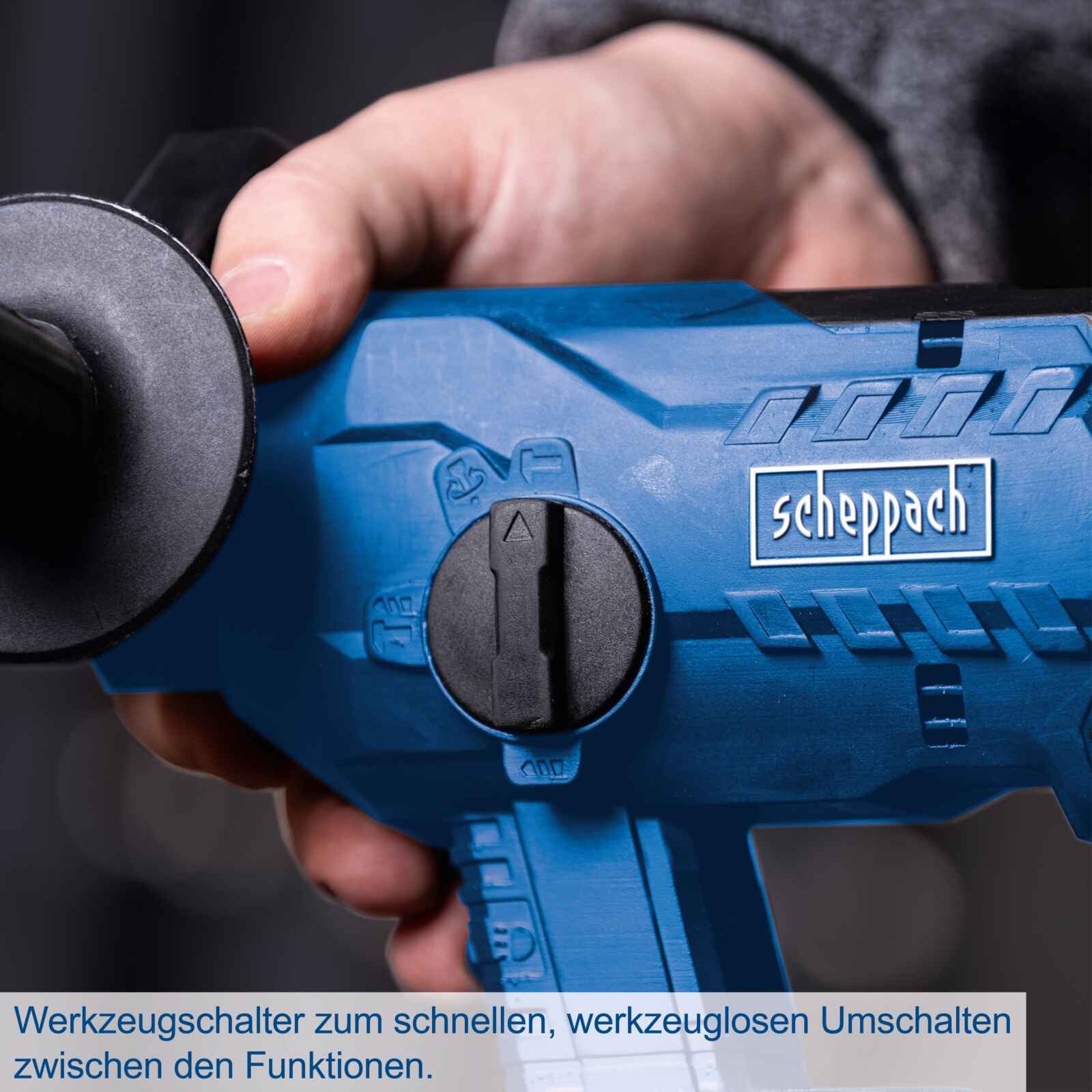 Scheppach set 3 elettroutensili a batteria 20V ixes - Tassellatore, Smerigliatrice, Trapano - 3 batterie 