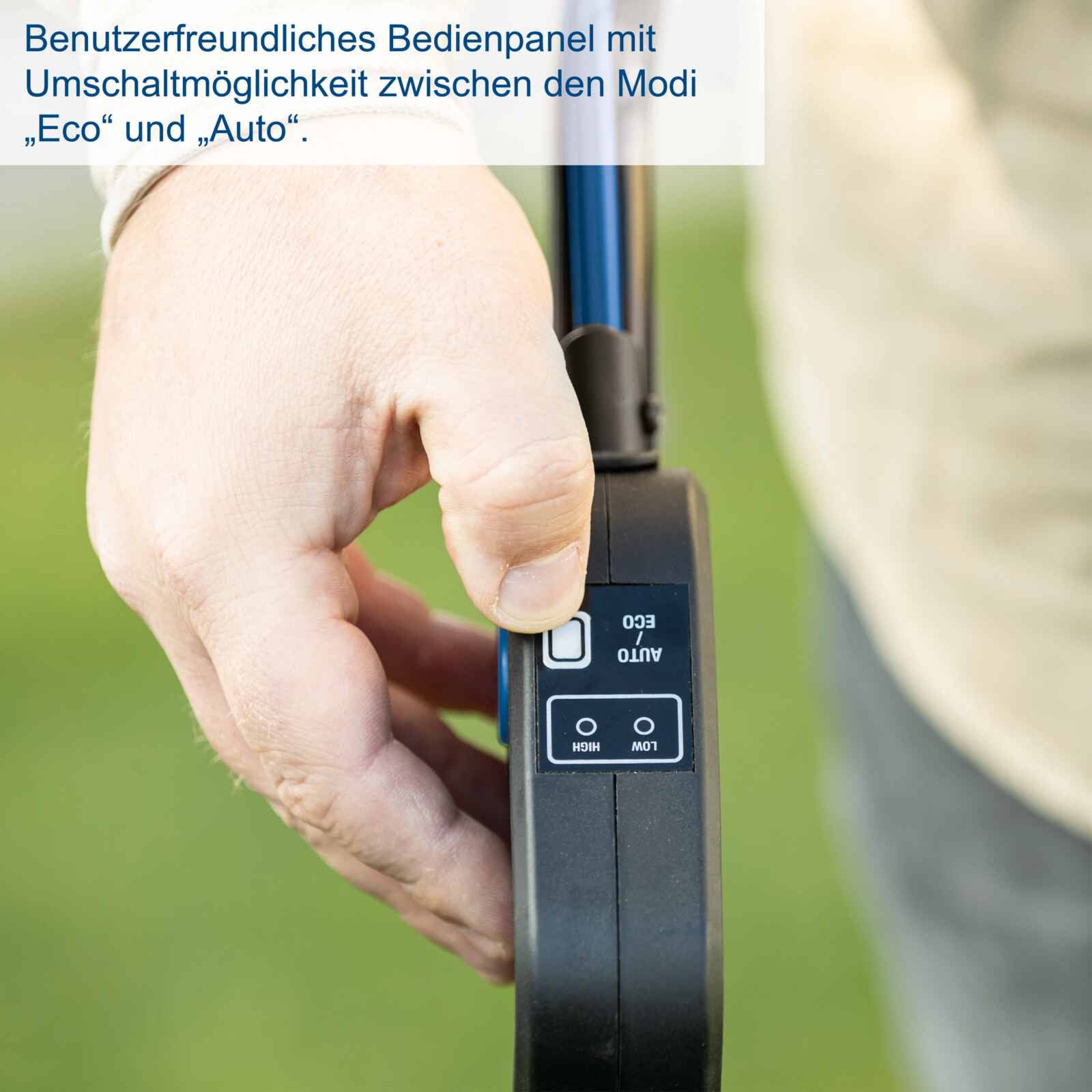 Scheppach BC-MP430-402 - Rasaerba a batteria 4 in 1 taglio 43cm - 2 batterie 20V 4.0Ah + 2 caricabatterie