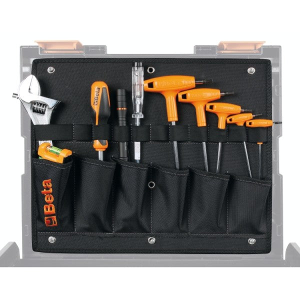 Beta 5990V3 - Assortimento di 116 utensili per valigetta portautensili COMBO C99V3/2C, in vassoio morbido in EVA