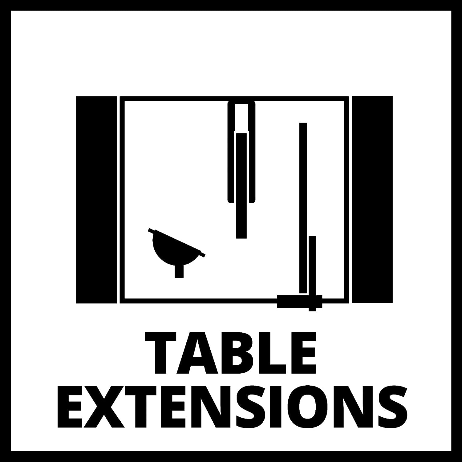 Banco sega circolare con banchetto segatrice Einhell TC-TS 2025/2 U Lama d250 