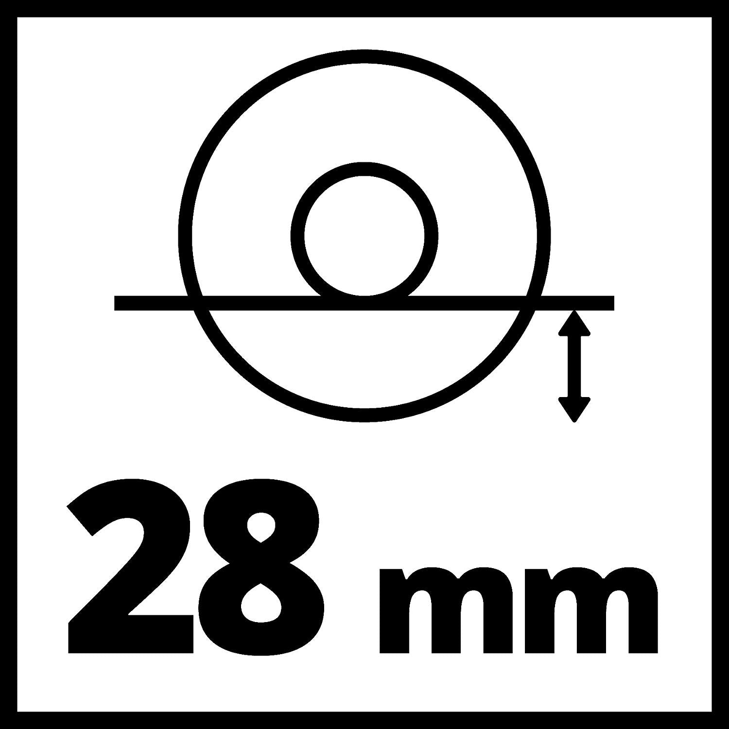 Einhell TC-AG 18LI Expert - Smerigliatrice angolare a batteria 18V 3AH  - 115MM