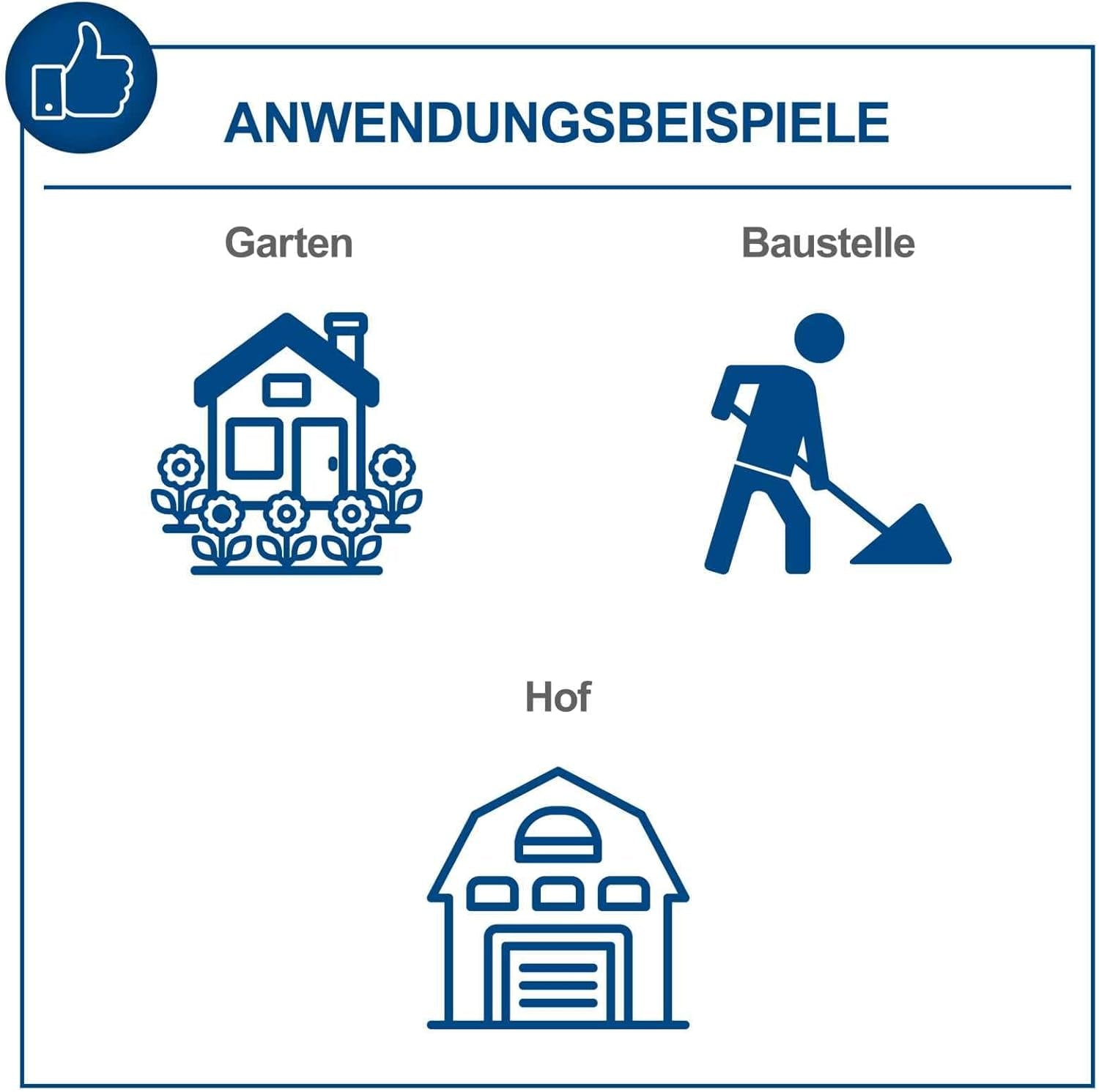 Scheppach BC-EB100-X - Set L mototrivella a batteria 20V - solo corpo 