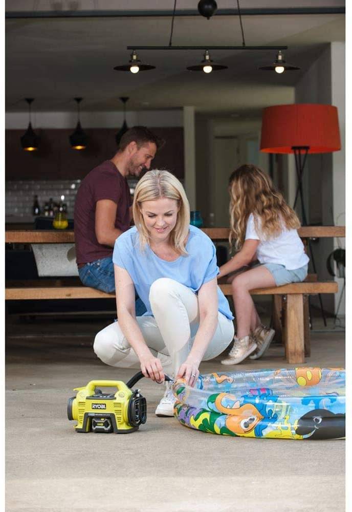 Ryobi R18I - Compressore aria portatile a batteria 18V ONE+ / solo corpo macchina