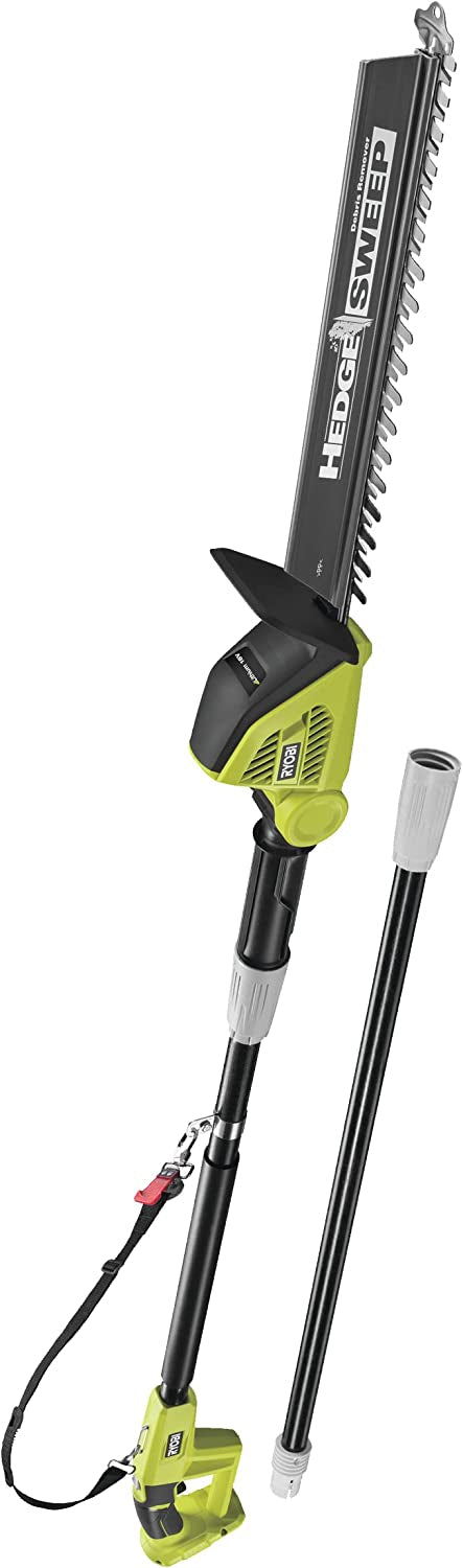 Ryobi OPT1845 - Tagliasiepi estensibile a batteria 18V ONE+ Lama Diamantata 45cm