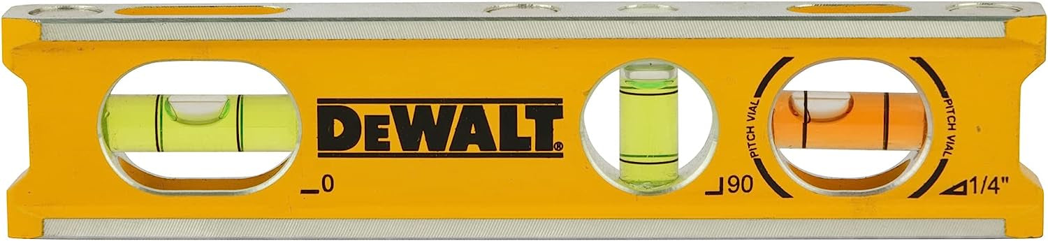 Dewalt DWHT42525 - Livella magnetica torpedo compatta da 165 mm