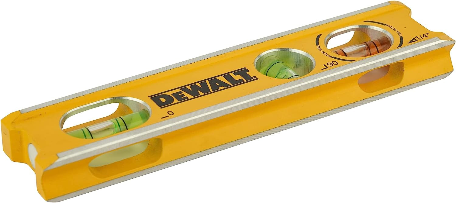 Dewalt DWHT42525 - Livella magnetica torpedo compatta da 165 mm