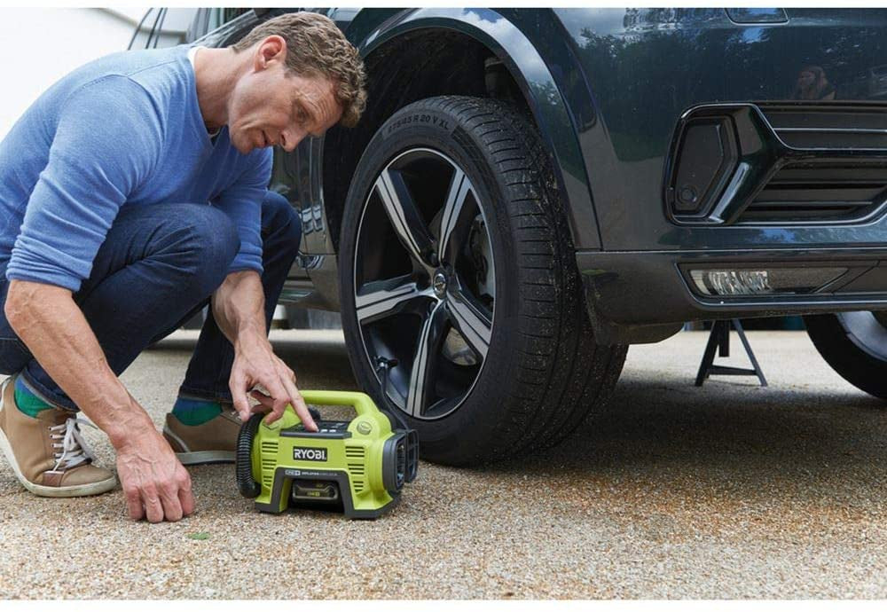 Ryobi R18I - Compressore aria portatile a batteria 18V ONE+ / solo corpo macchina