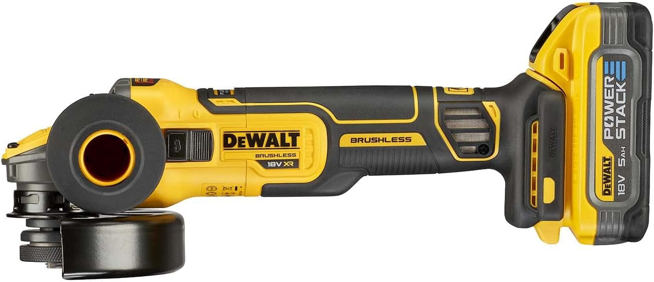 Dewalt DCG409H2T - Smerigliatrice angolare a batteria POWERSTACK - 2 X 5AH