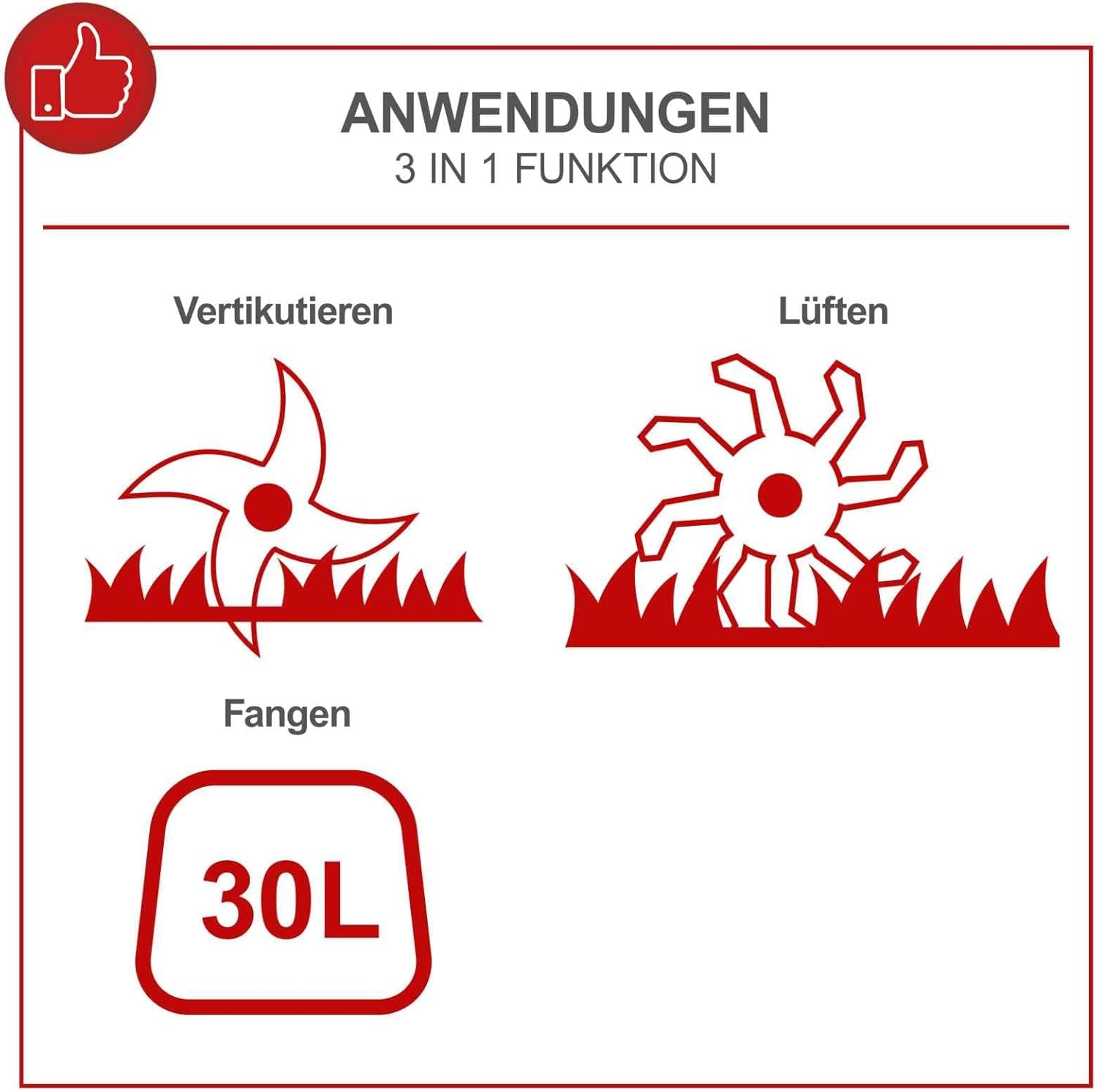 Scheppach SC32 - Arieggiatore scarificatore 