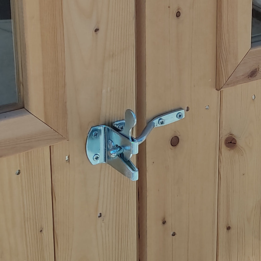 ALCE FLAVIA - CASETTA IN LEGNO 1,4 x 1,3 M CON PORTA SINGOLA FINESTRATA