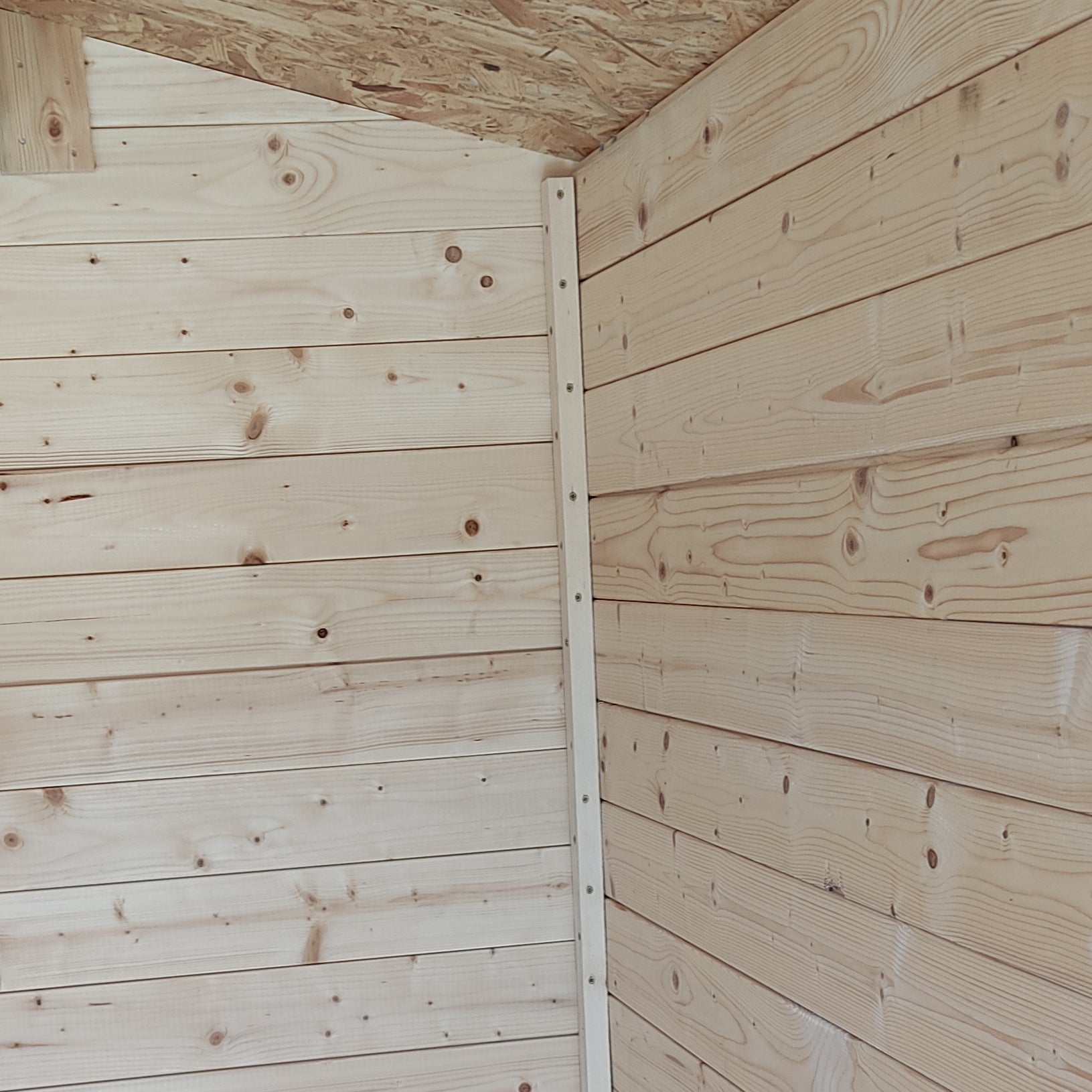 ALCE LIVIA - CASETTA IN LEGNO 2 x 1,3 M PORTA SINGOLA CIECA + FINESTRA