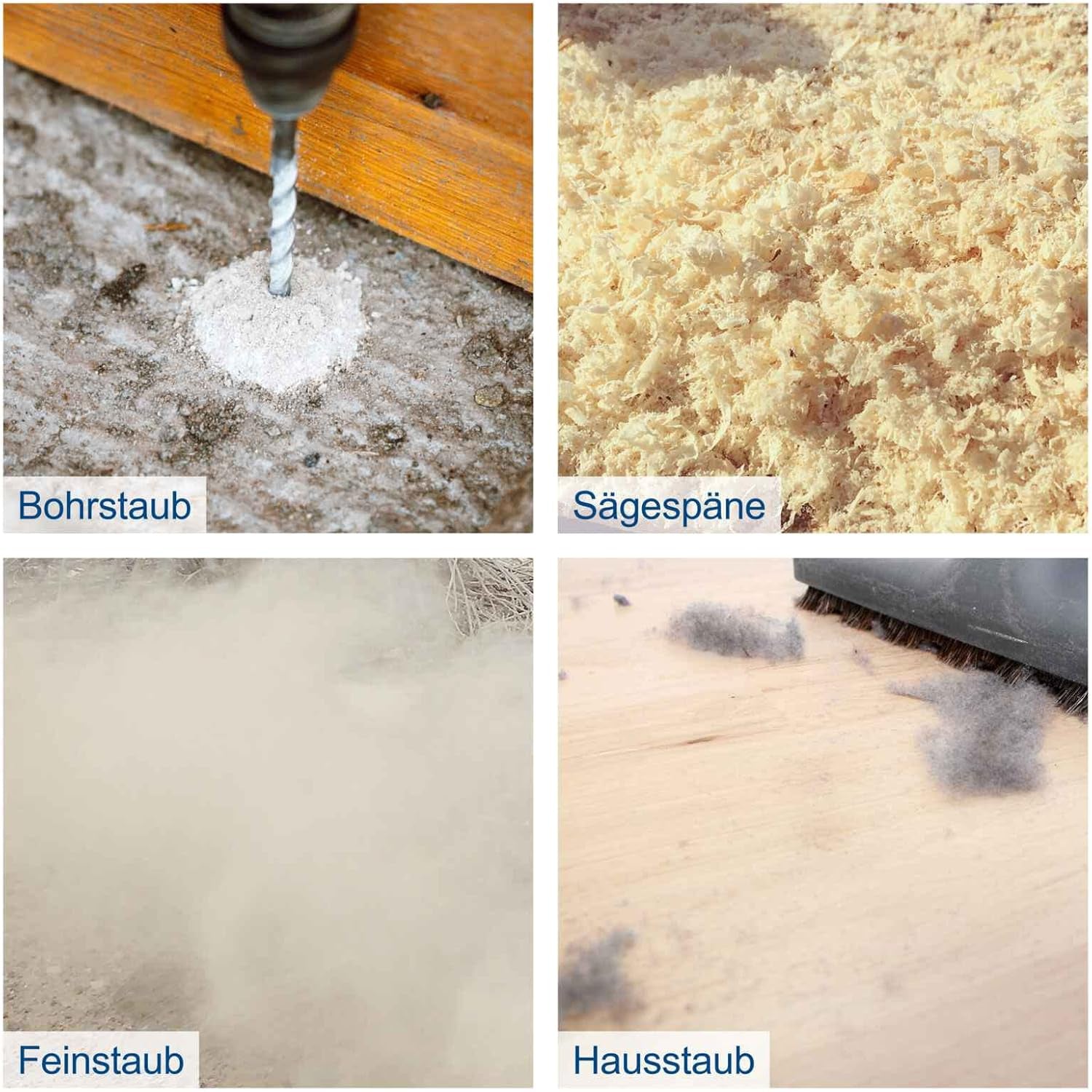 Scheppach HD2P - Aspiratore compatto per trucioli e polvere 1250W