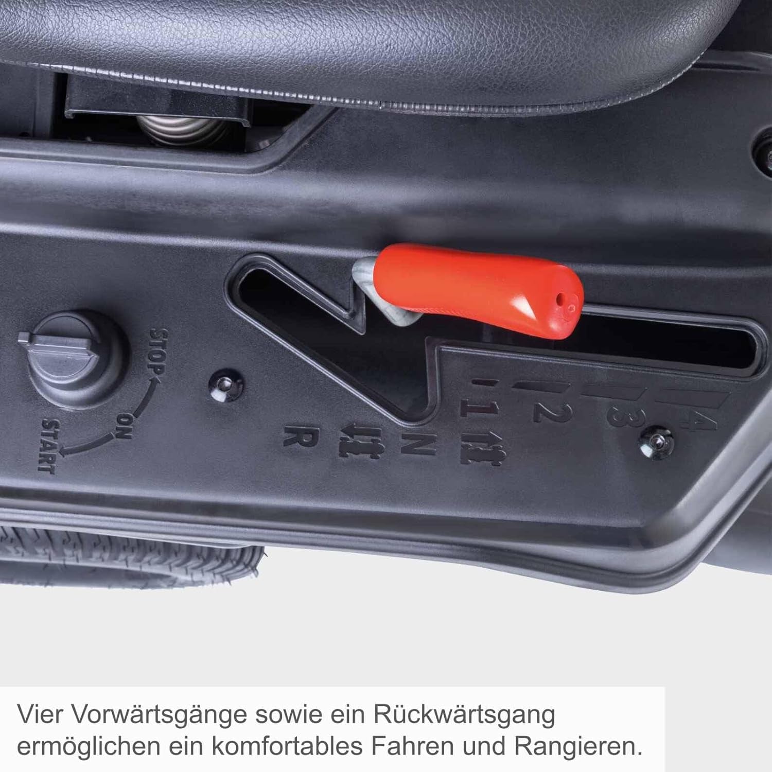 Scheppach MR230 – 61 - Trattorino rasaerba con accensione elettrica - taglio 61 cm - cilindrata 224cc