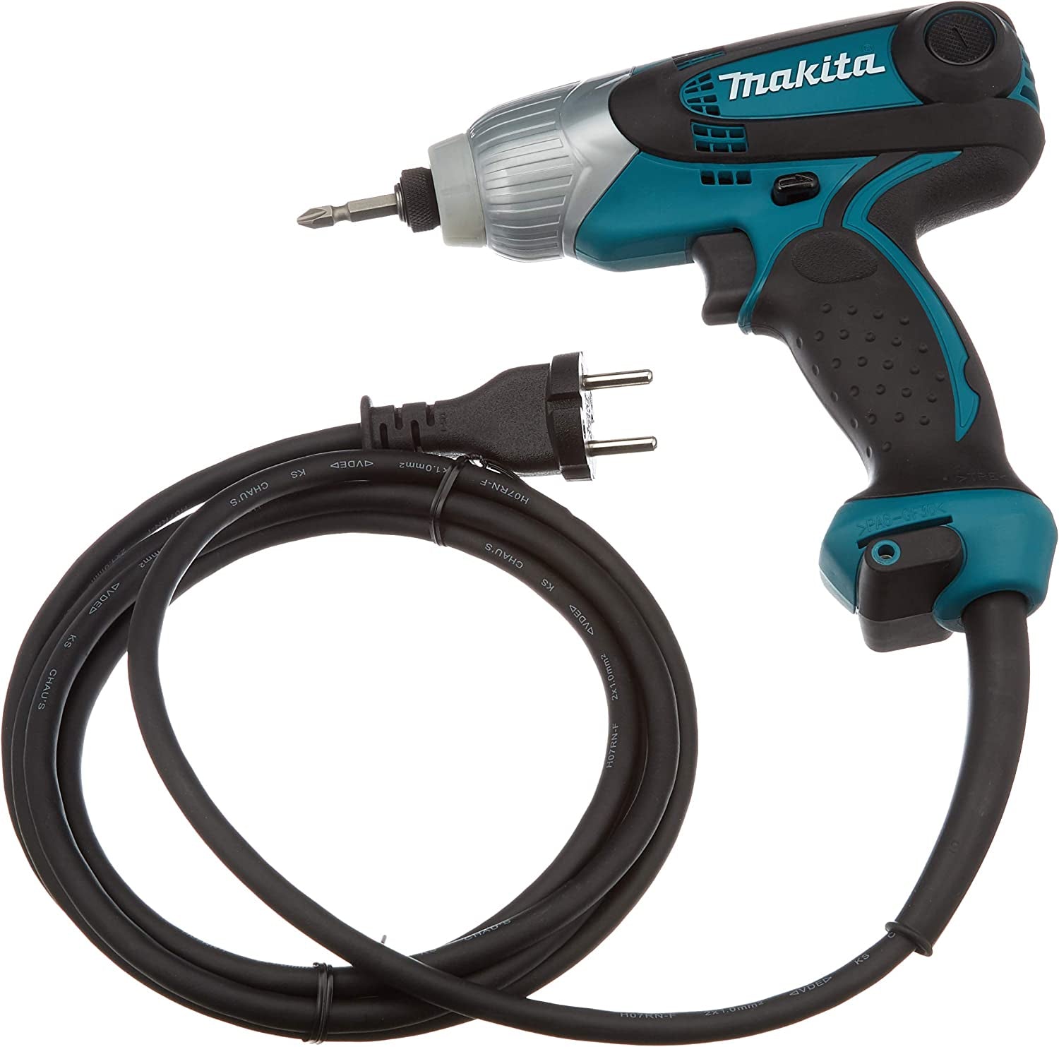 Makita TD0101F - Avvitatore a impulsi elettrico con attacco da 1/4"