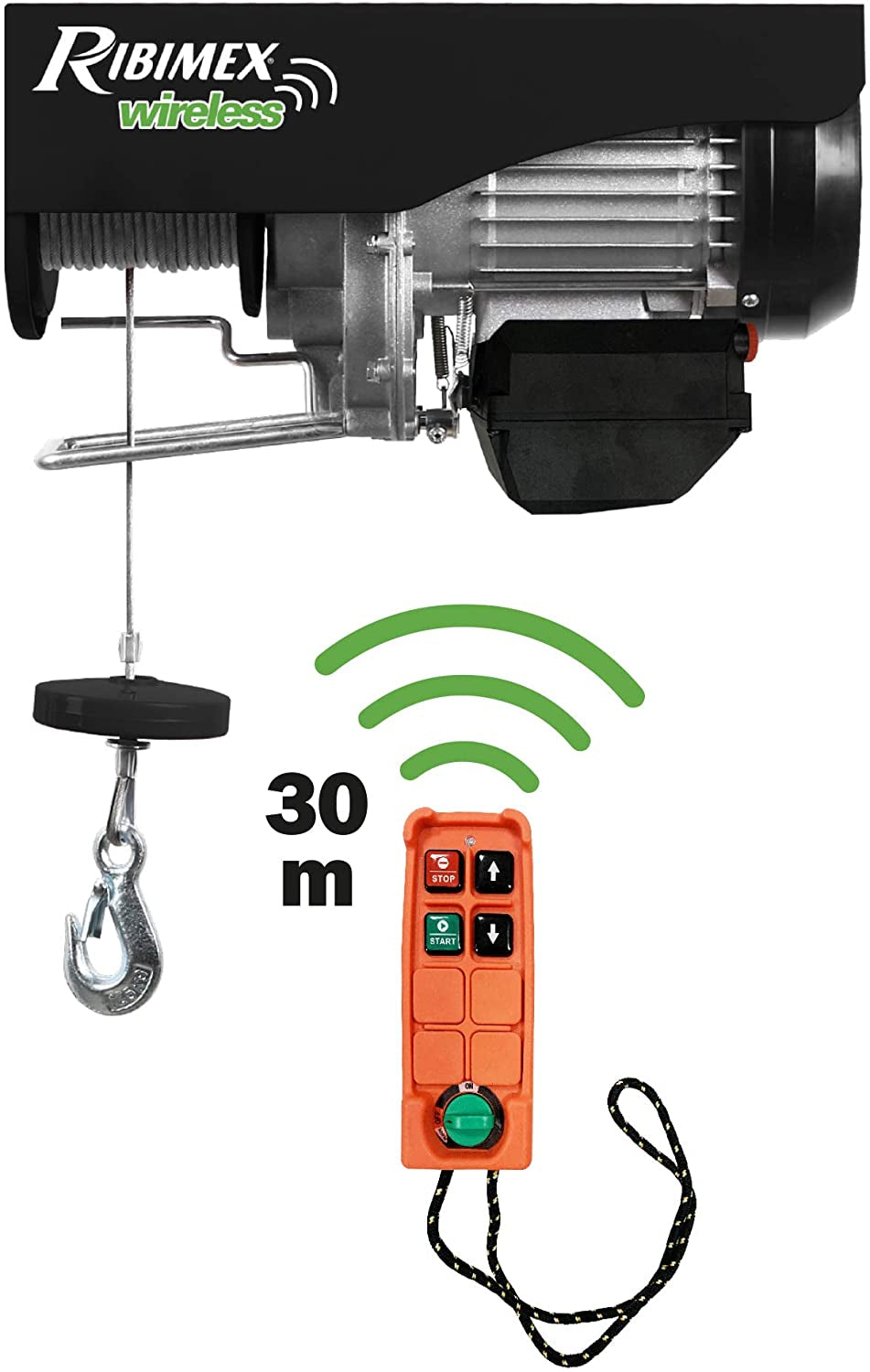 Ribimex PE400/800T - Paranco elettrico telecomandato