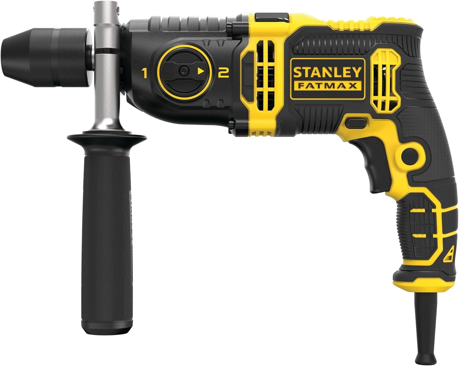 Stanley FMEH850K-QS - Trapano elettrico a percussione FATMAX - 850W - 2 velocità 