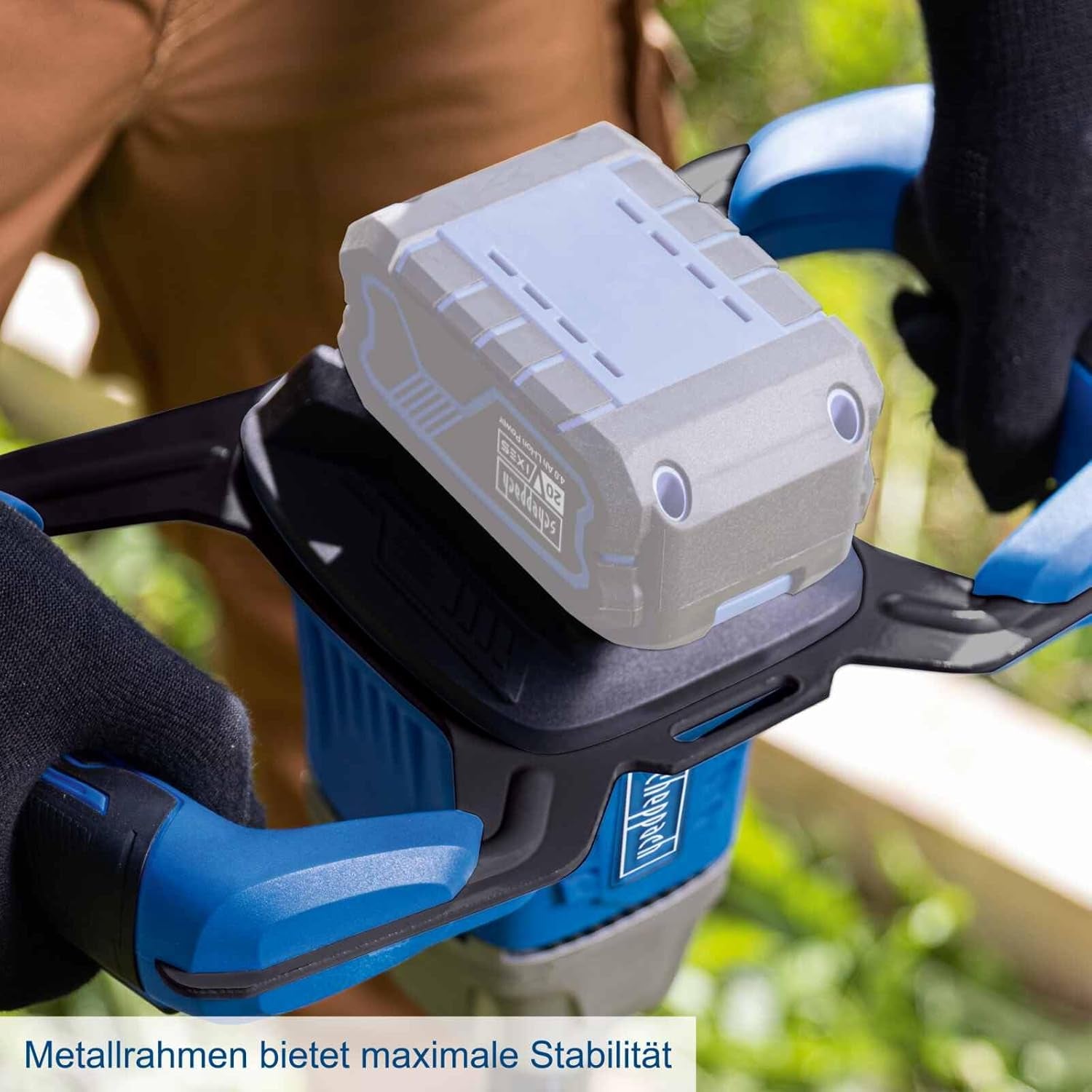 Scheppach BC-EB100-X - Set L mototrivella a batteria 20V - solo corpo 