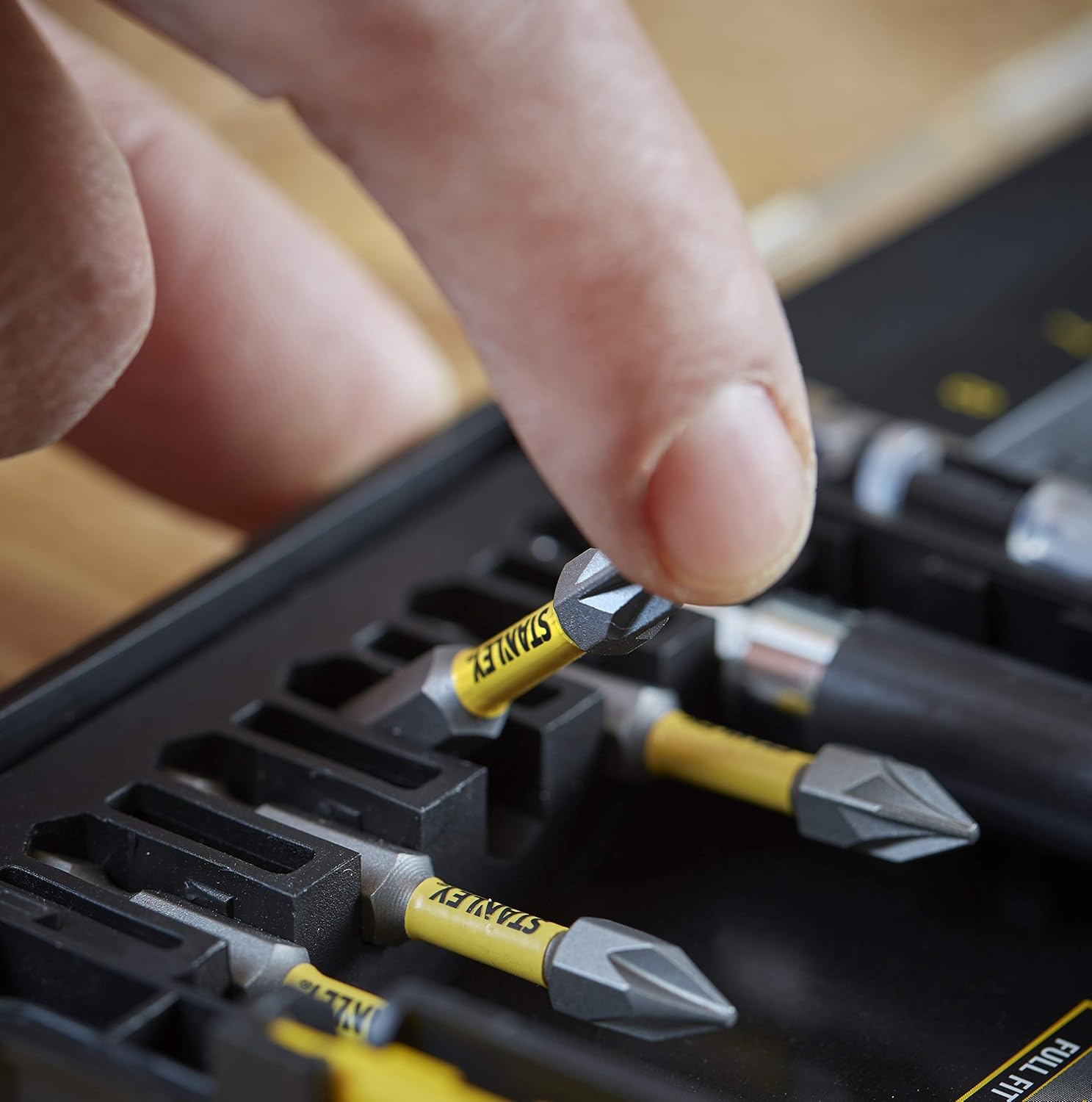 Stanley STA88557-XJ – Set Inserti per avvitatura in cassetta T-stak