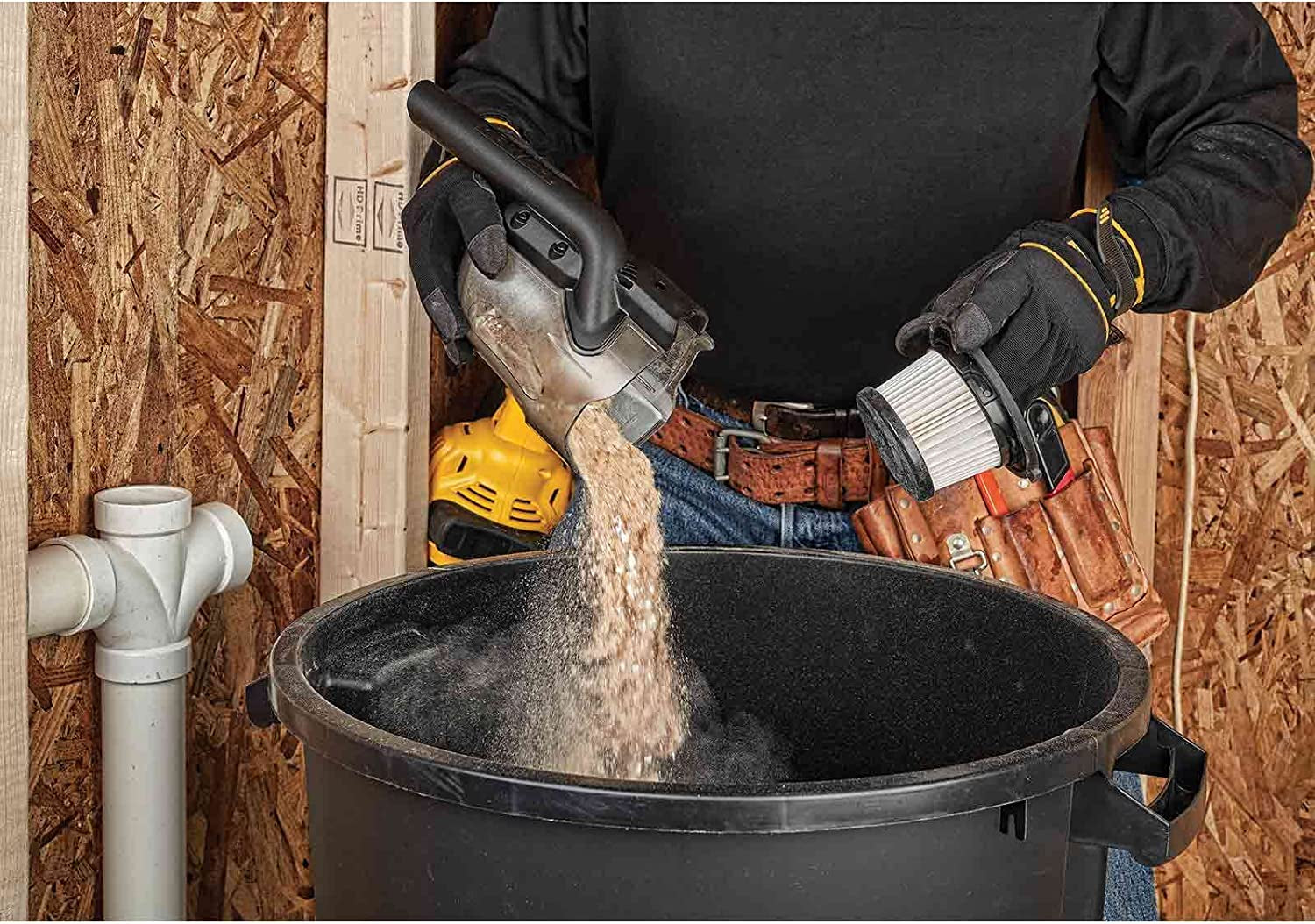 Dewalt DCV501LN-XJ - Aspiratore a batteria XR 18V Classe L