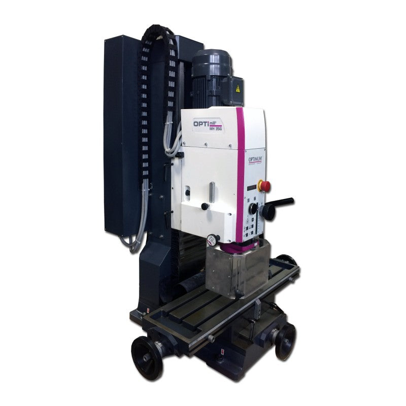Optimum MH 35V - Trapano fresatrice con controllo elettronico della velocità - 400V