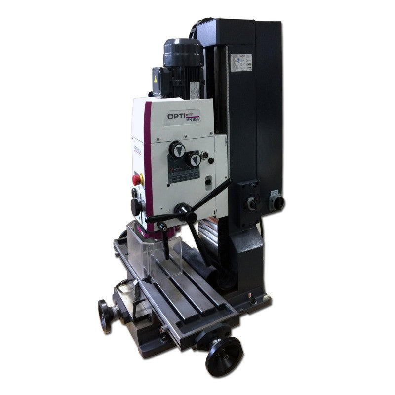 Optimum MH 35V - Trapano fresatrice con controllo elettronico della velocità - 400V