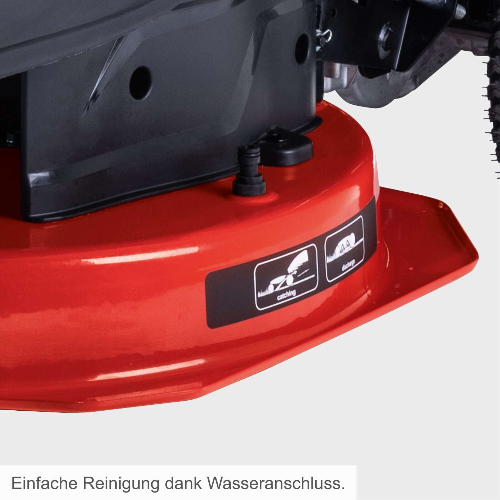 Scheppach MR200-61 - Trattorino rasaerba a benzina accensione elettrica 196cc 61cm 
