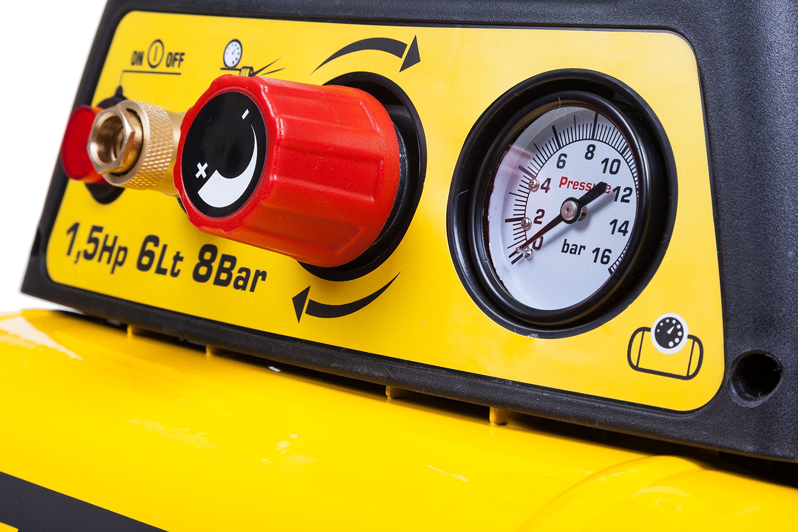 Compressore aria oilless Stanley DN 200/8/6, 6 litri, 8 bar, senza olio
