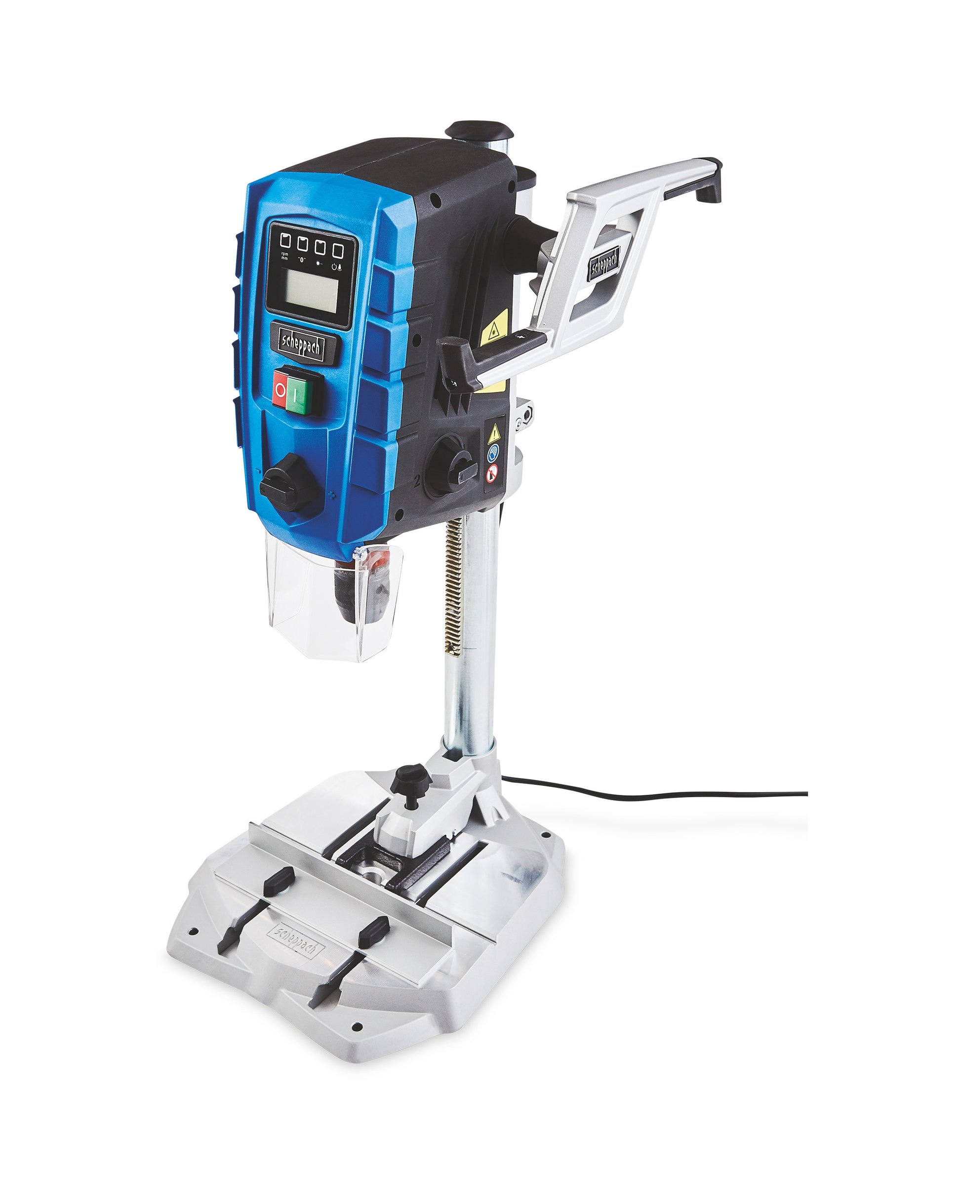 Scheppach DP60 - Trapano a colonna con display digitale e laser