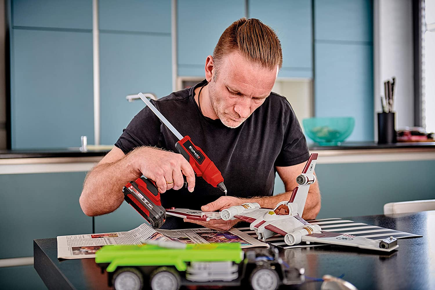 Pistola per colla a caldo a batteria TE-CG 18 Li - Solo