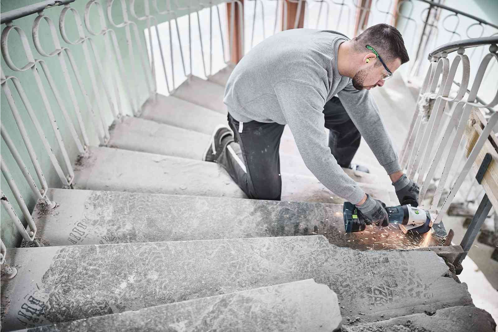 Festool AGC 18-125 EB-BASIC - Smerigliatrice angolare a batteria 18V - disco da 125mm