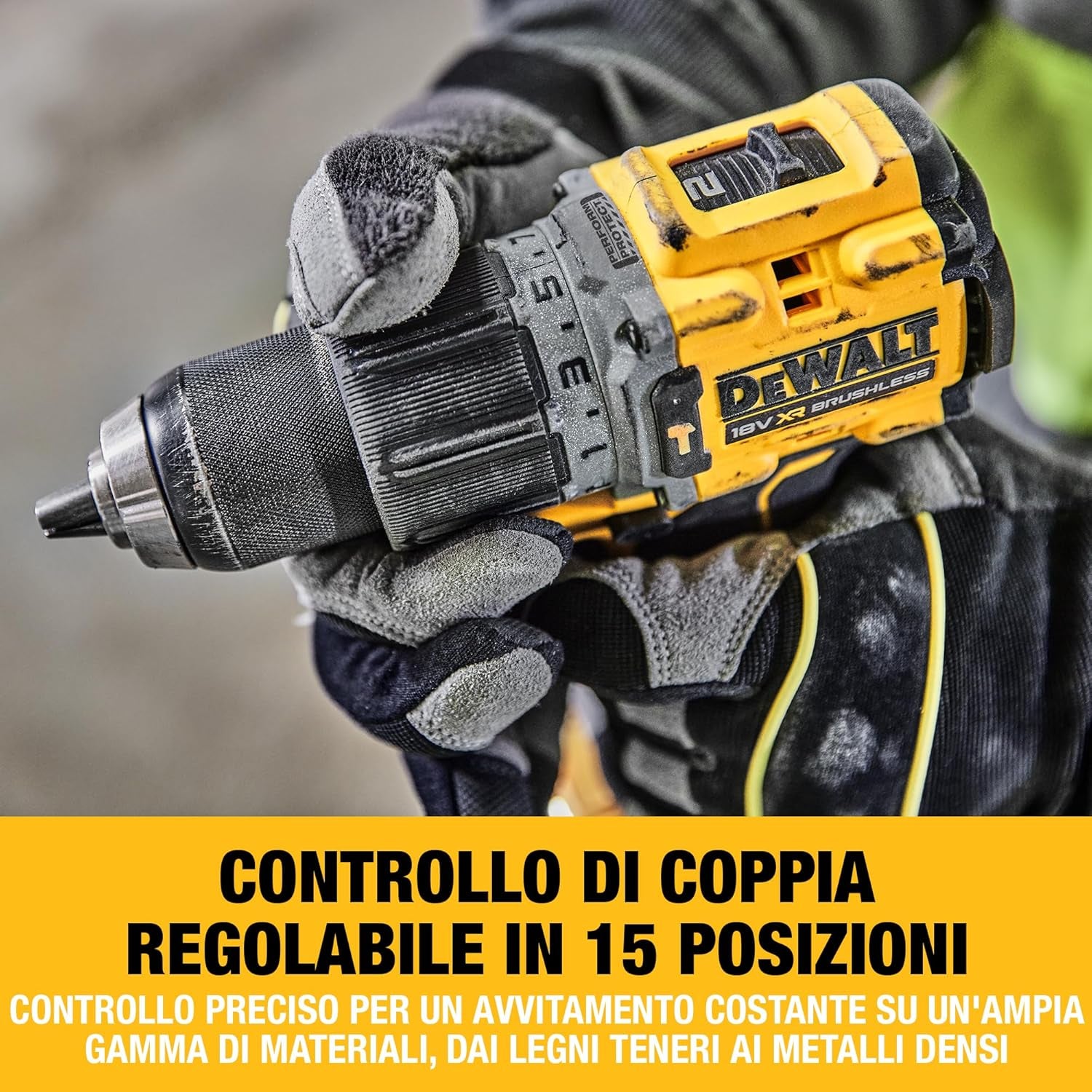 Dewalt DCK5007P4T - Kit utensili 18V | Trapano + Avvitatore + Tassellatore + Smerigliatrice -  4 batterie da 5Ah 