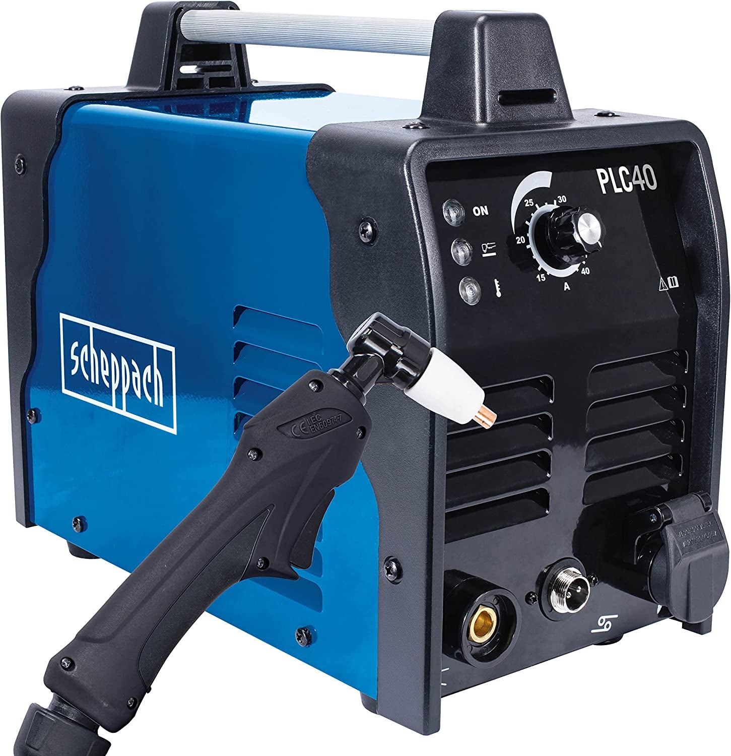 Scheppach PLC40 - Taglio al plasma - taglio max 12mm - Potenza 15-40A 
