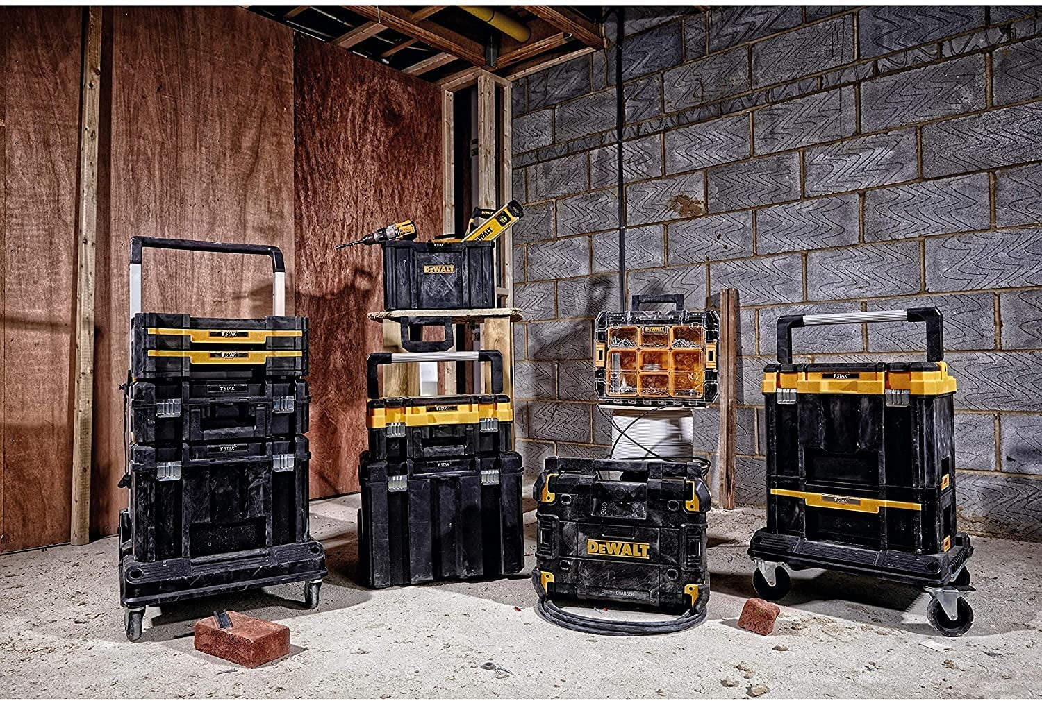 Dewalt DWST1-71228 - Cestello cassetta porta attrezzi T-stak