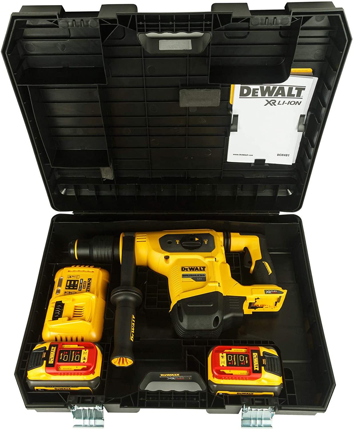 Dewalt DCH481X2-QW - Martello SDS-Max 6.1J 54V 9.0Ah - 5 KG