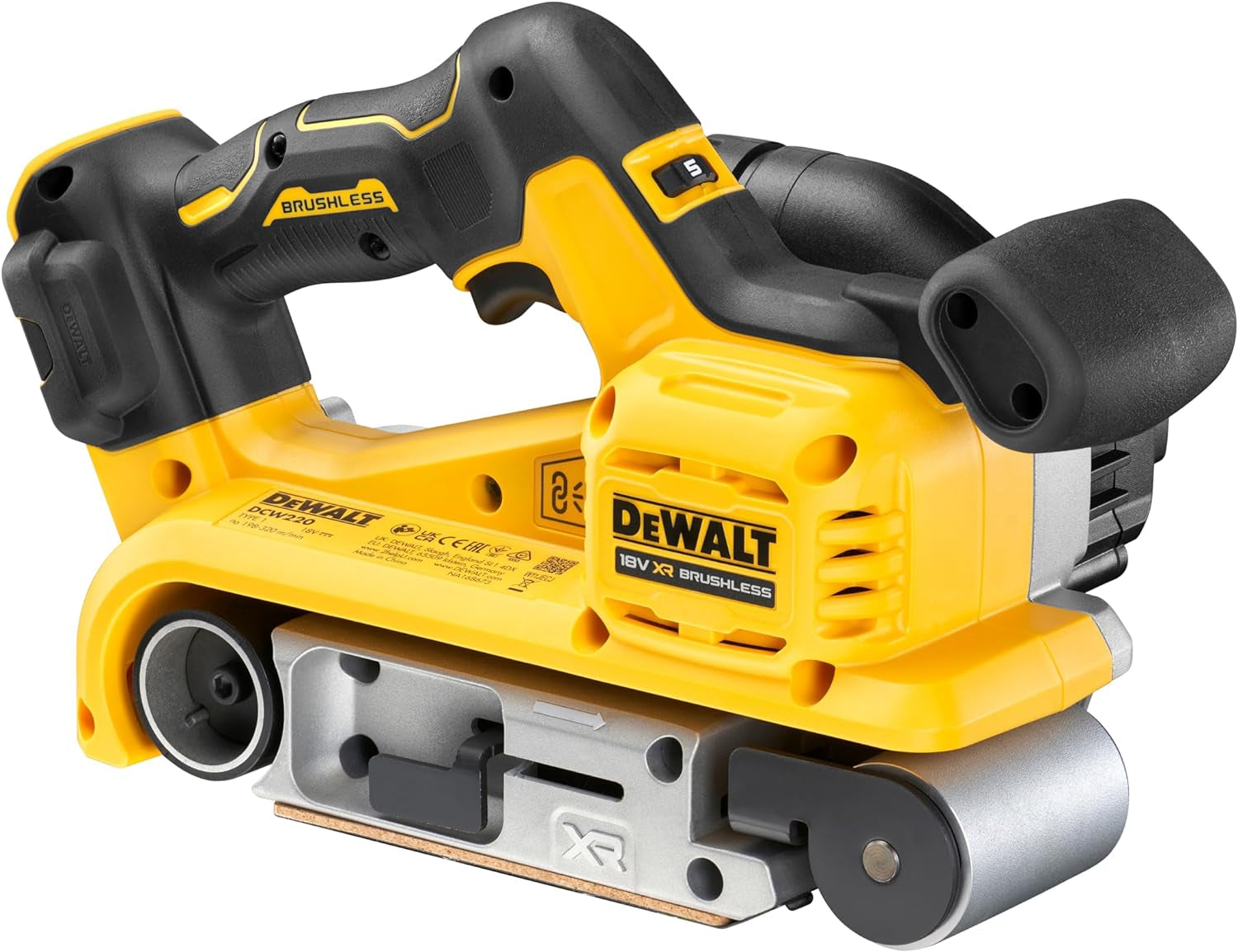 Dewalt DCW220NT-XJ - Levigatrice a nastro a batteria 18V - solo corpo