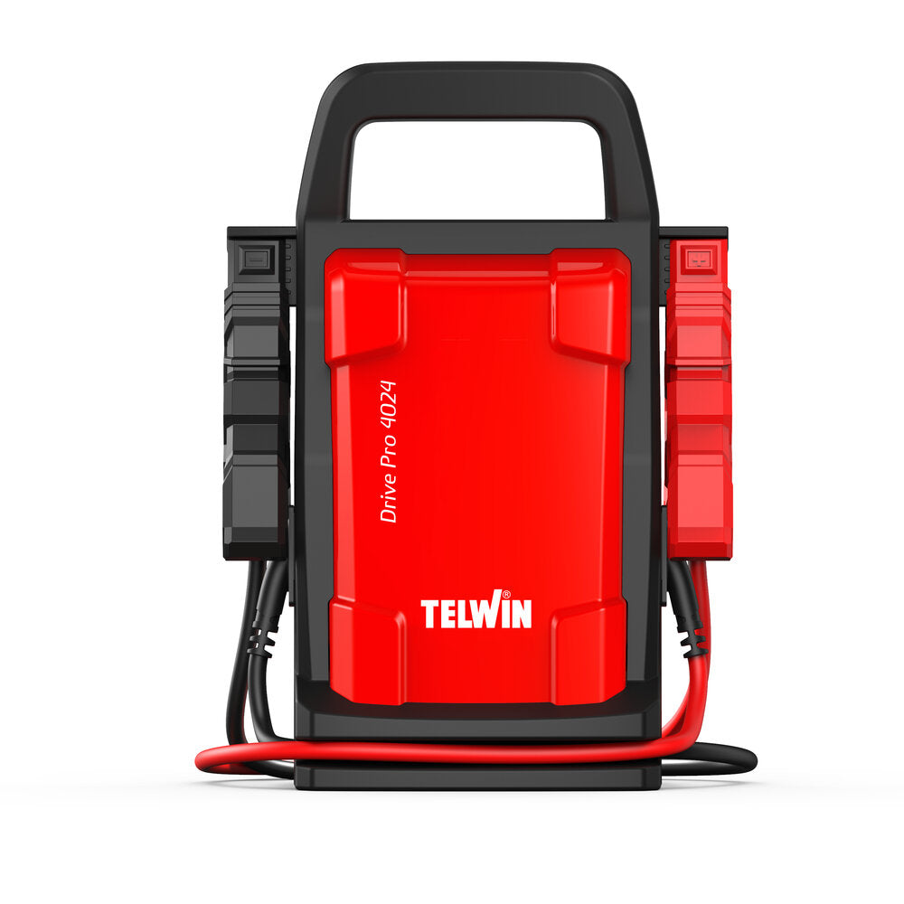 Telwin DRIVE PRO 4024 – Avviatore per auto moto camion multifunzione portatile 12V/24V