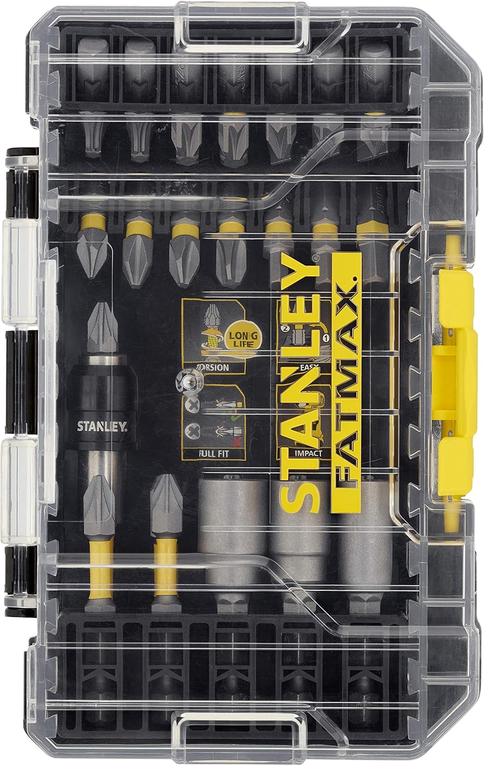 Stanley STA88557-XJ – Set Inserti per avvitatura in cassetta T-stak