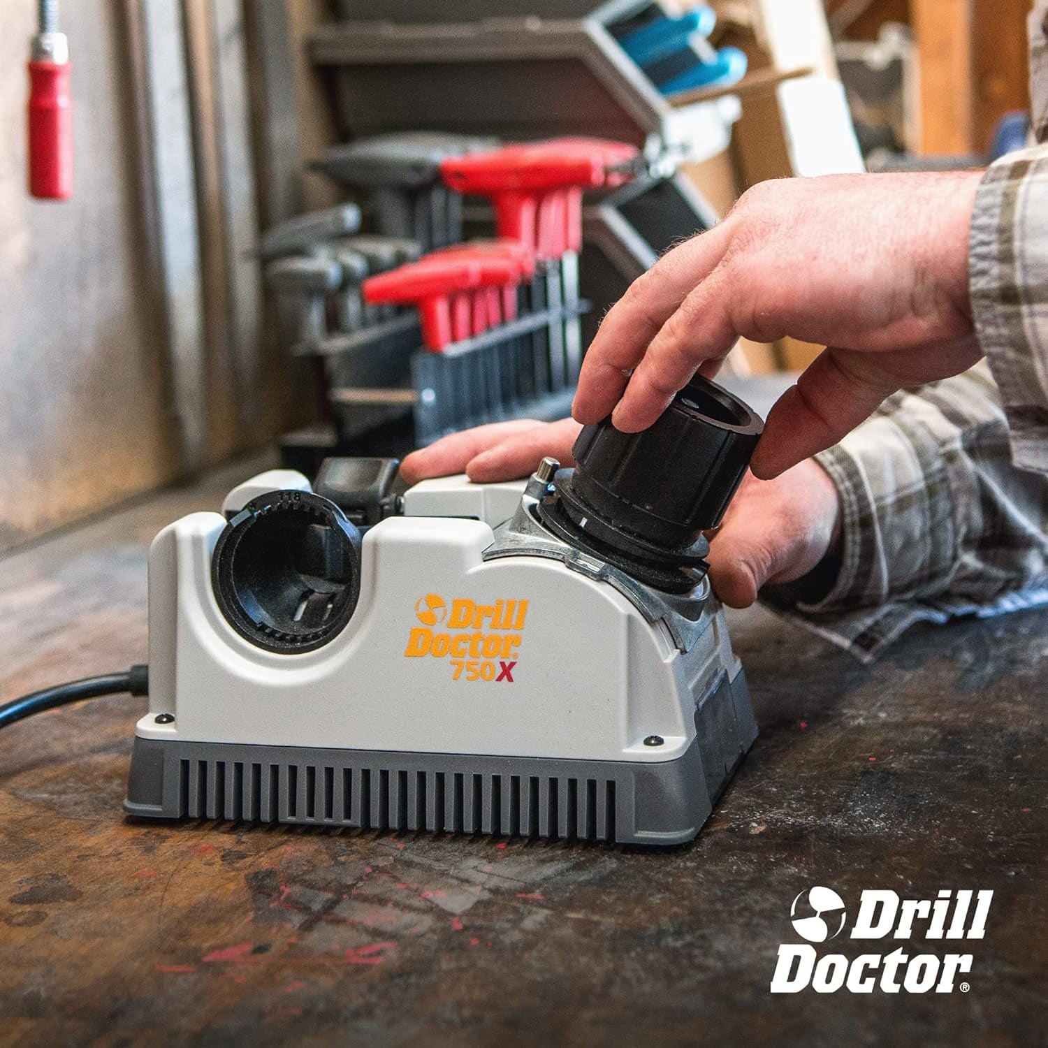 Drill Doctor DD750X - Affilapunte professionale per punte da 2 a 19 mm 