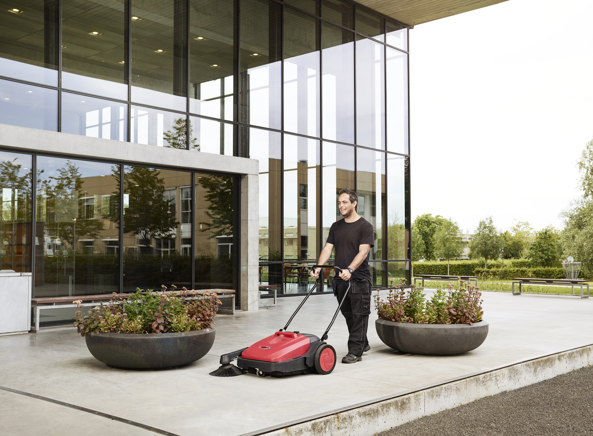 Nilfisk PS480-EU - Spazzatrice a spinta 