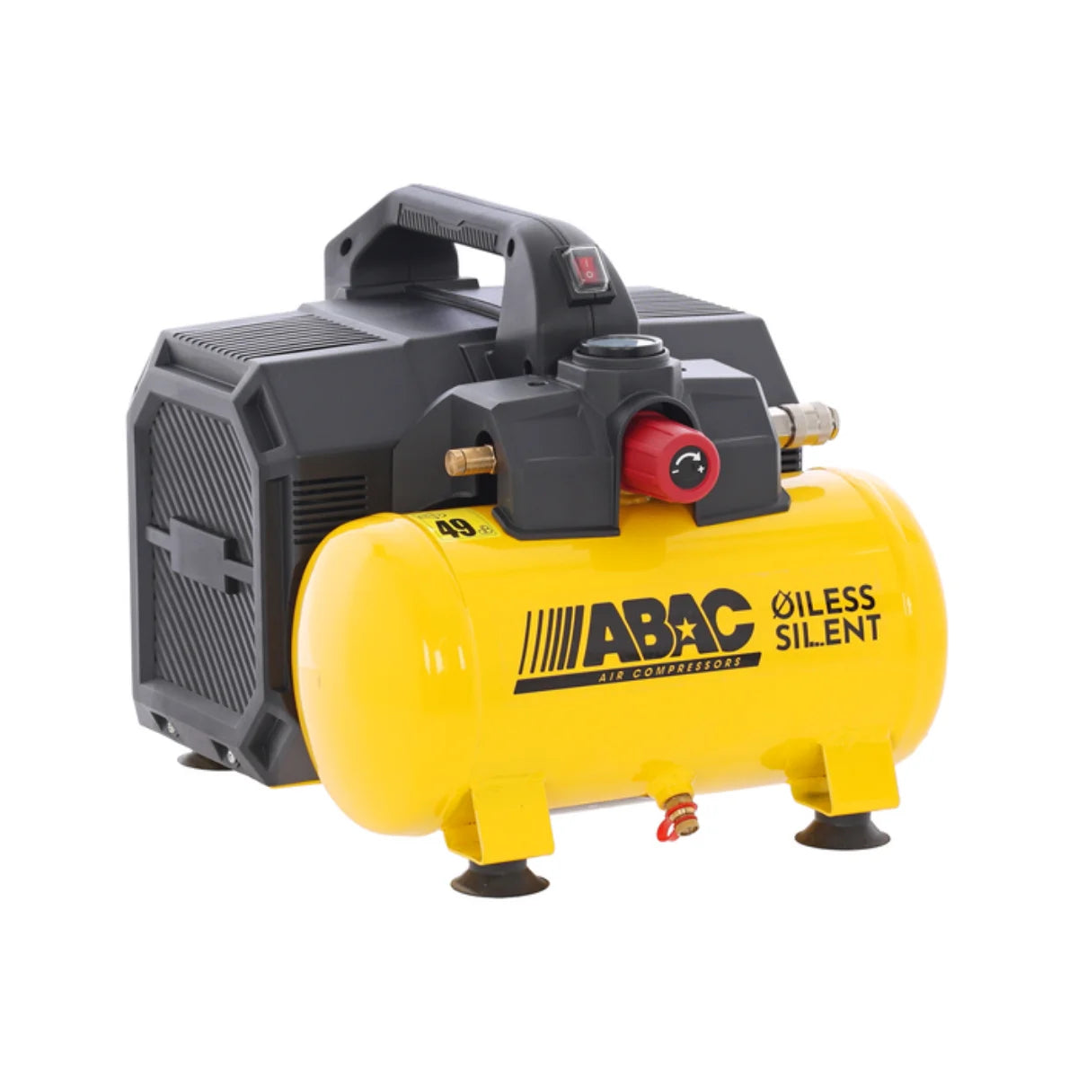 Abac START XT SIL 07 Compressore silenziato 6L Oilfree 8 bar monofase