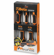 Beta 1223/D10 Serie giraviti Morphos 10 pz