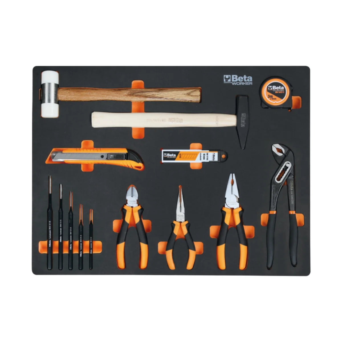 Beta C45PRO 2.0 B7X/196UT - Arredamento officina piano in acciaio - completo di 196 utensili
