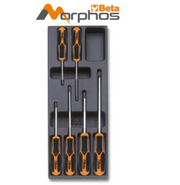 Beta T187MH Termoformato rigido in ABS con giraviti Morphos per viti Torx