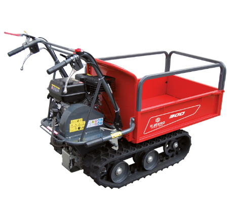 Bluebird CARRIER 300 motocarriola cingolata motore Honda GP160 portata 300 Kg