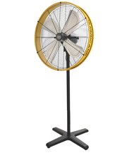 Cfg EV065 HURRICANE Ventilatore piantana in metallo ø 65/71 cm , 220V - 170W n.3 velocità , altezza fino a 160 cm