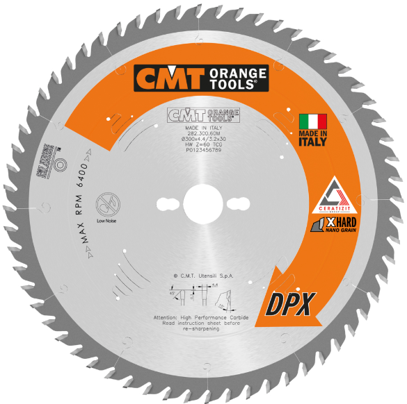 Cmt 282.300.60M Disco per legno da 300 mm , foro 30 mm , dentatura 60